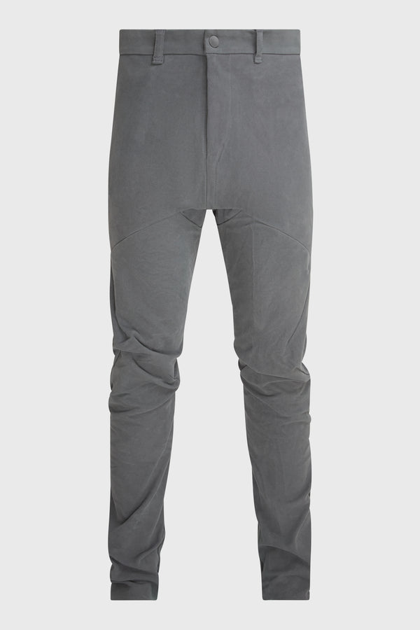 FORCED PERSPECTIVE FITTED LONG PANTS DARK GREY