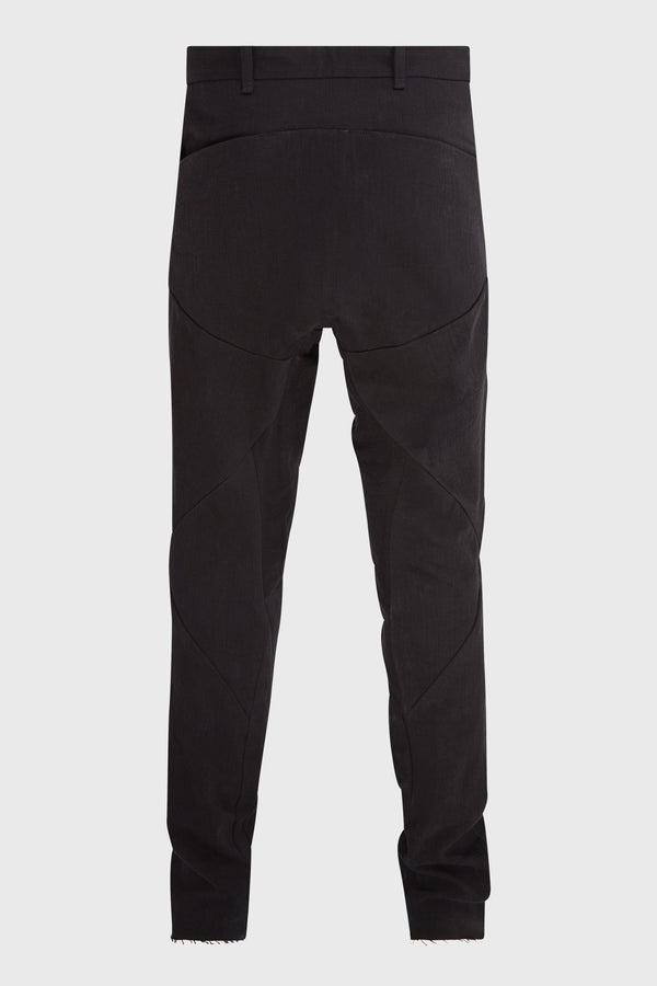 FORCED PERSPECTIVE CHEM PANTS BLACK