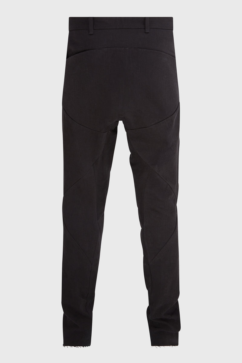 FORCED PERSPECTIVE CHEM PANTS BLACK