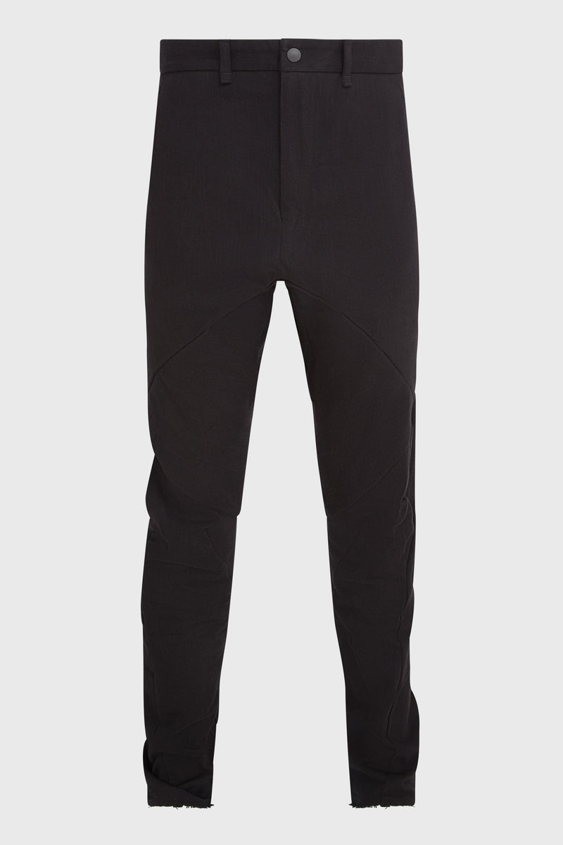 FORCED PERSPECTIVE CHEM PANTS BLACK