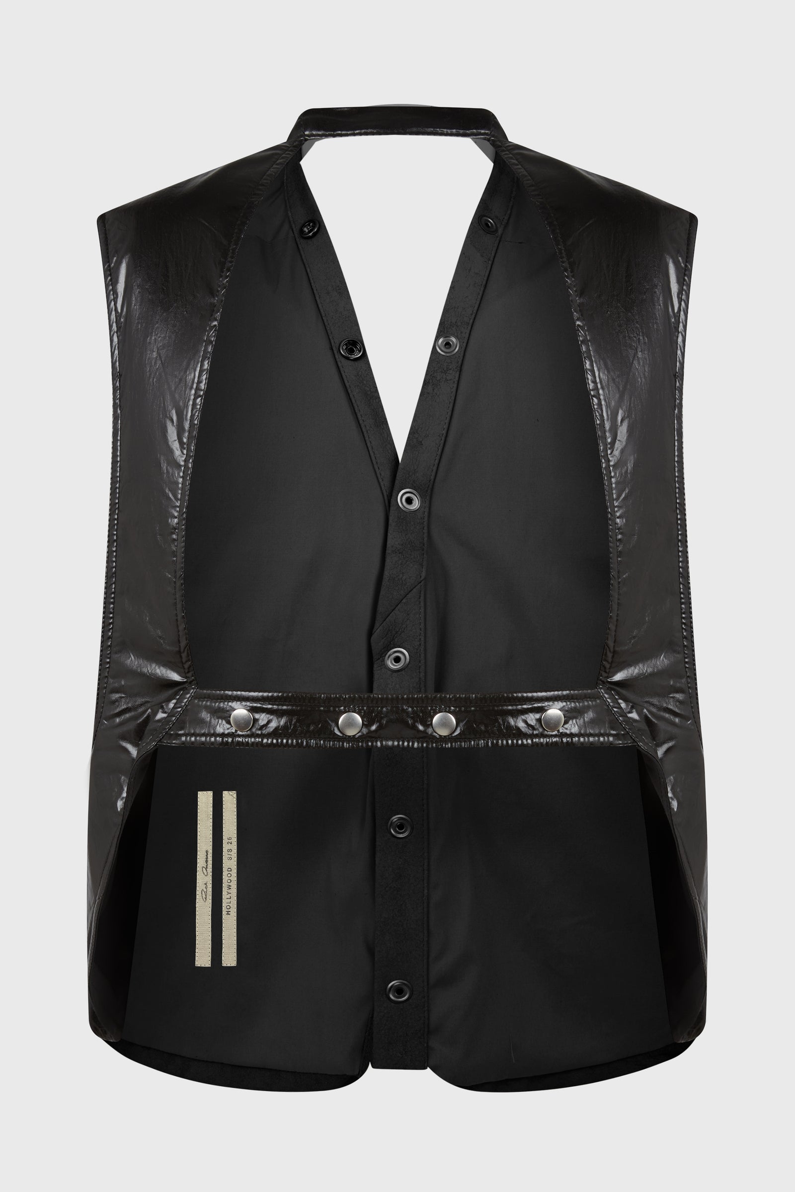 RICK OWENS - CARGO VEST BLACK – LABSTORE LONDON
