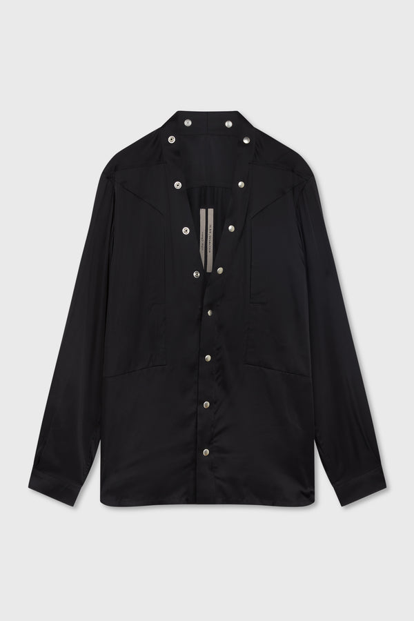 LARRY FOGPOCKET SHIRT SCH BLACK