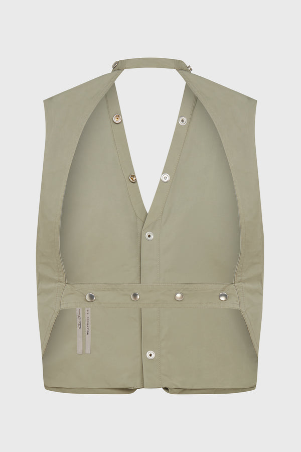 CARGO VEST CELADON