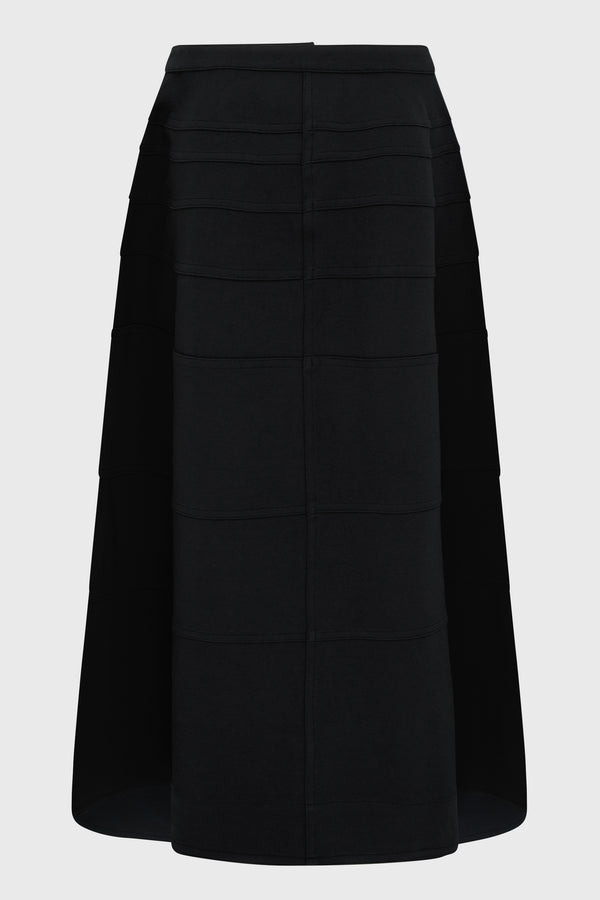 FARTHINGALE MIDI BELL SKIRT