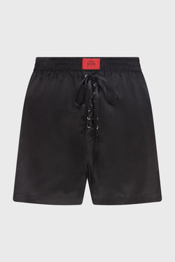 DILARA SILK BOXERS BLACK