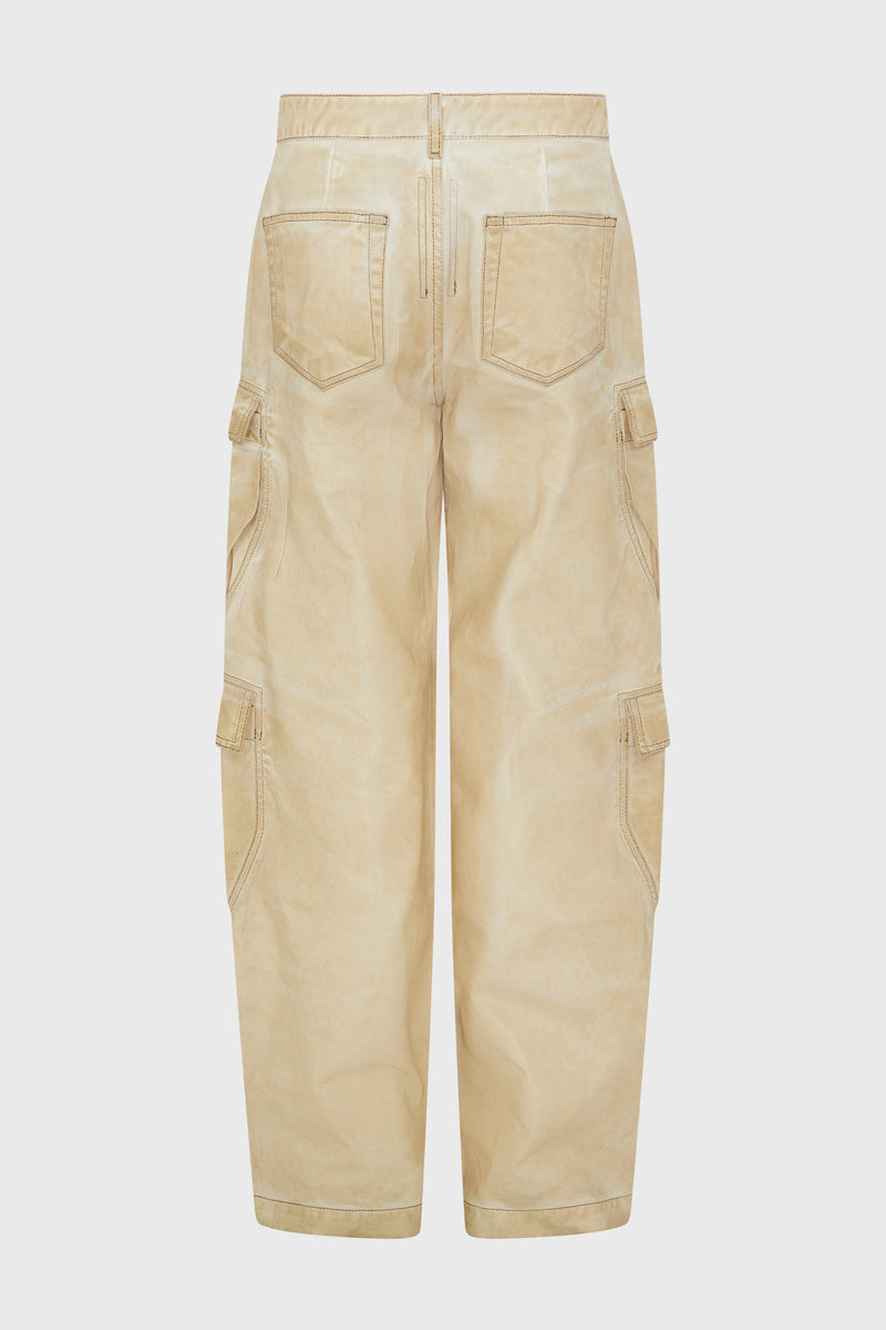 DOUBLE CARGO JEANS PARCHMENT