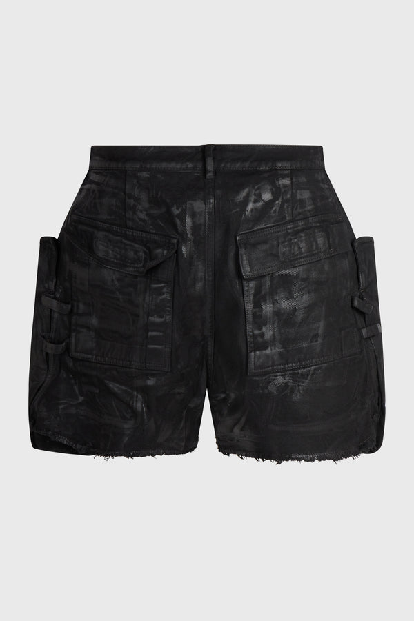 STEFAN CARGO SHORTS BLACK