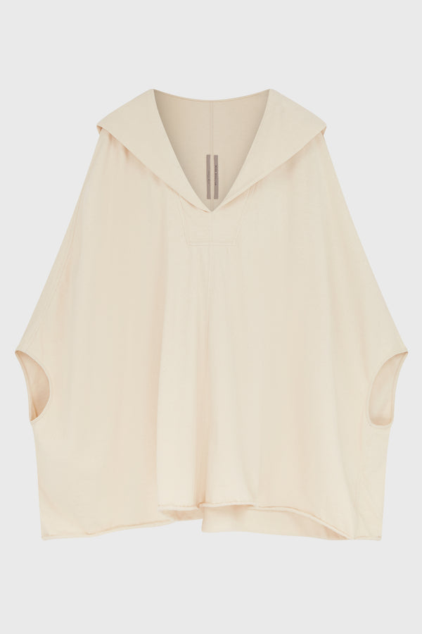 HOODED KAFTAN NATURAL