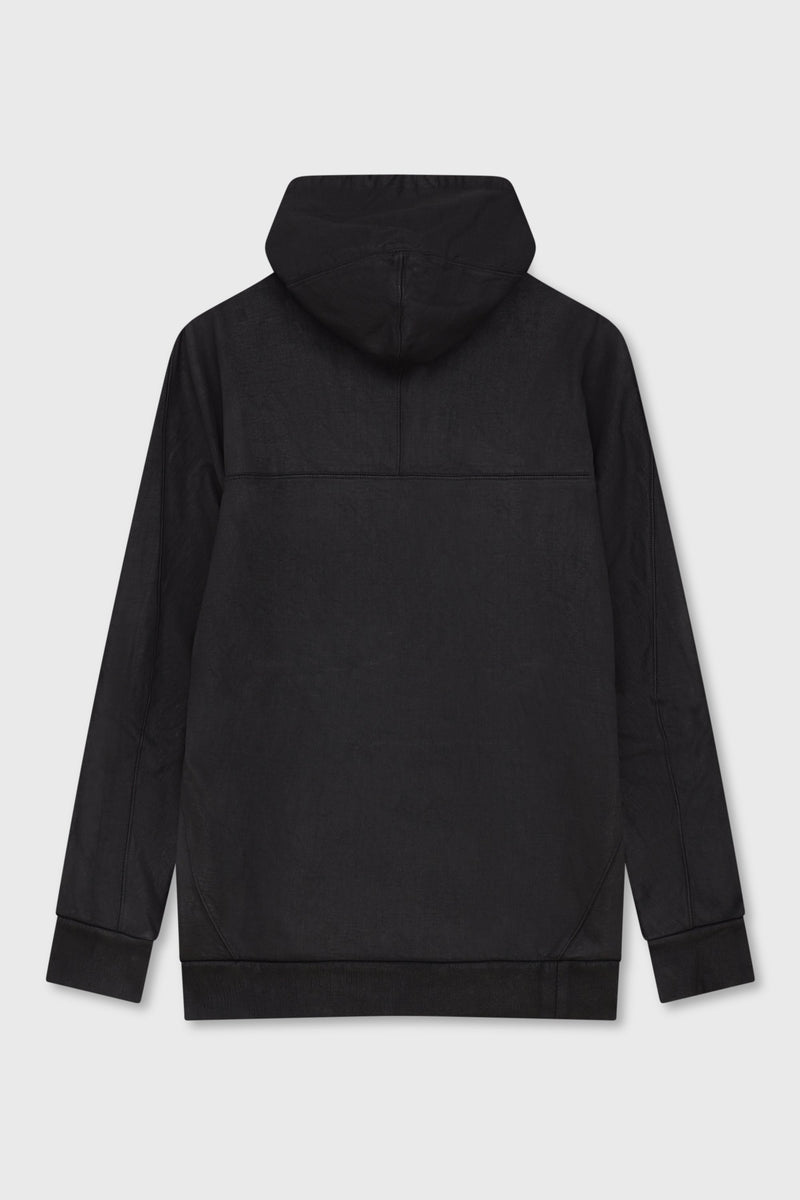 H1B HOODIE BLACK COATED
