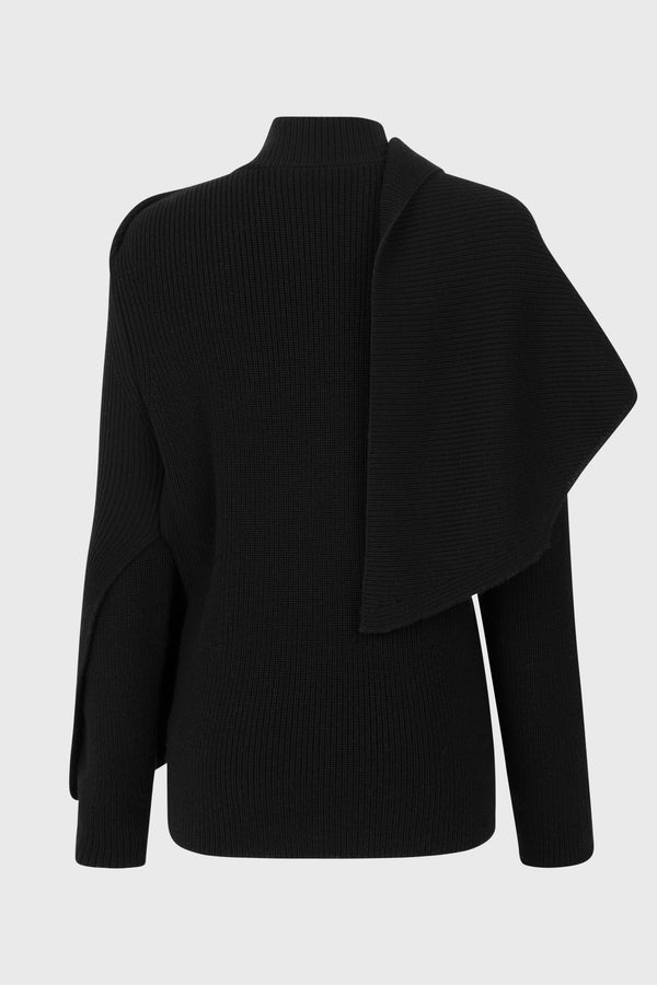 WRAP SWEATER