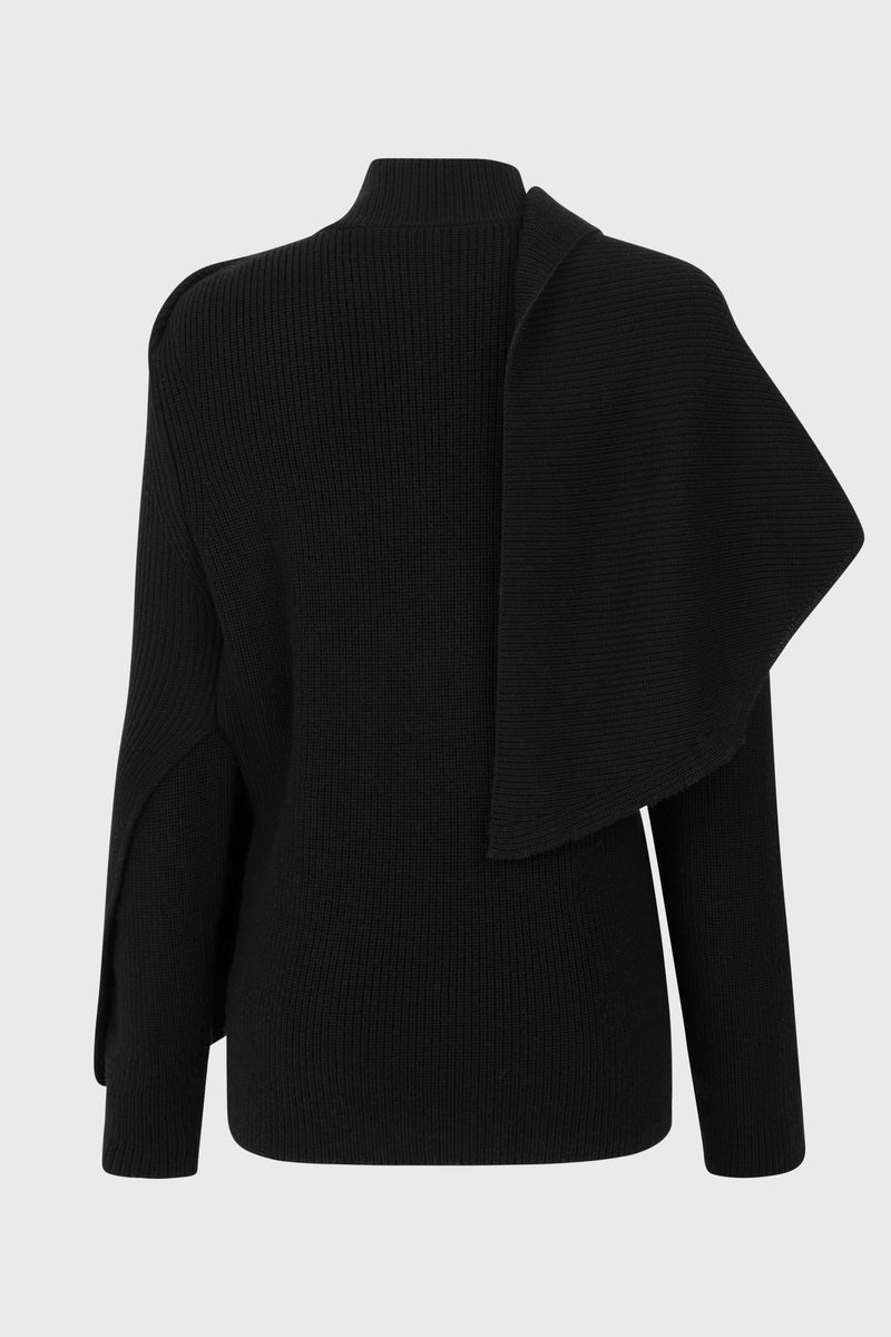 WRAP SWEATER