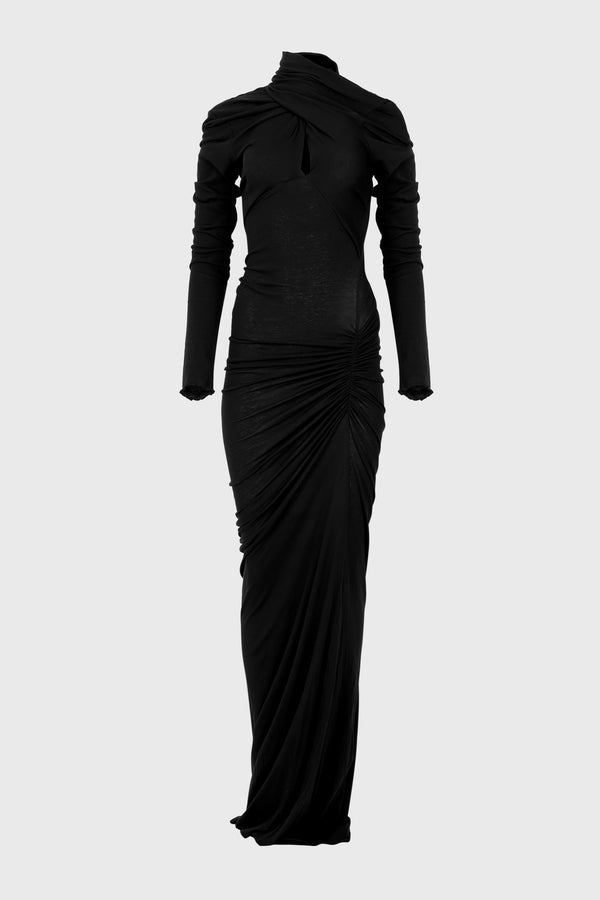 GRES DRESS SOOT