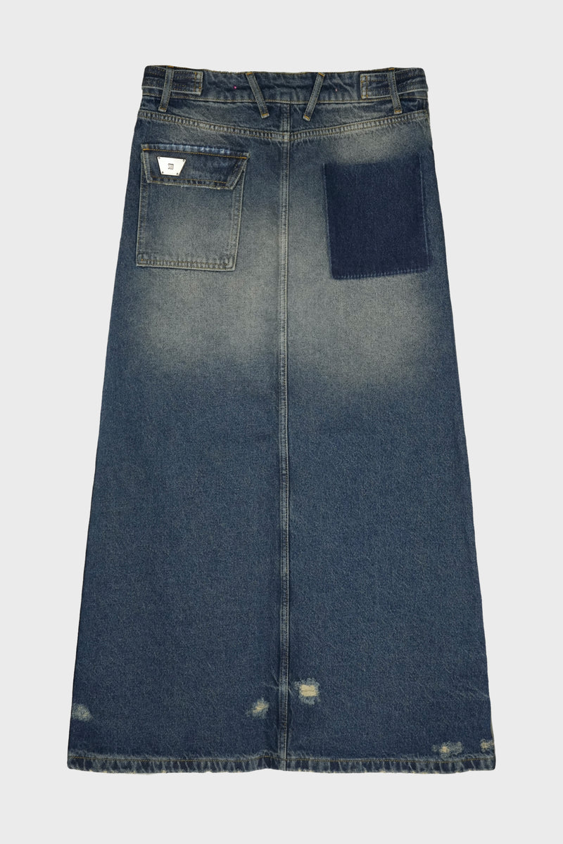 PACIFIC WASH DENIM SKIRT