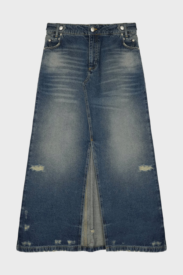 PACIFIC WASH DENIM SKIRT