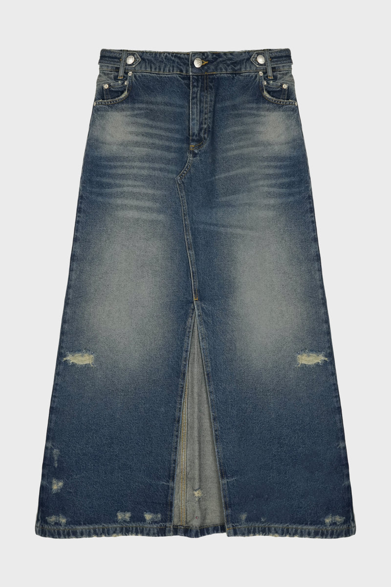 PACIFIC WASH DENIM SKIRT