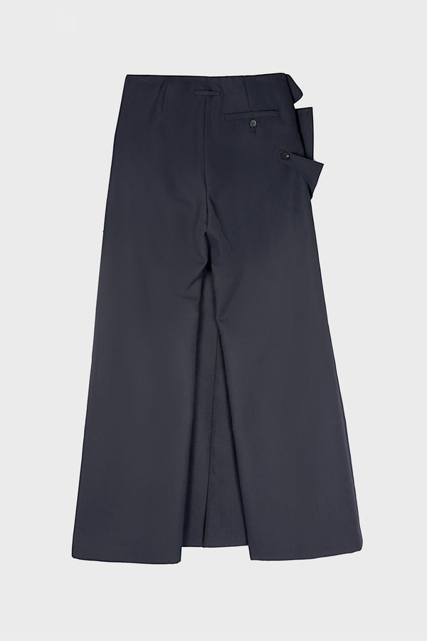 PANTASKIRT WITH TRENCH DETAILS