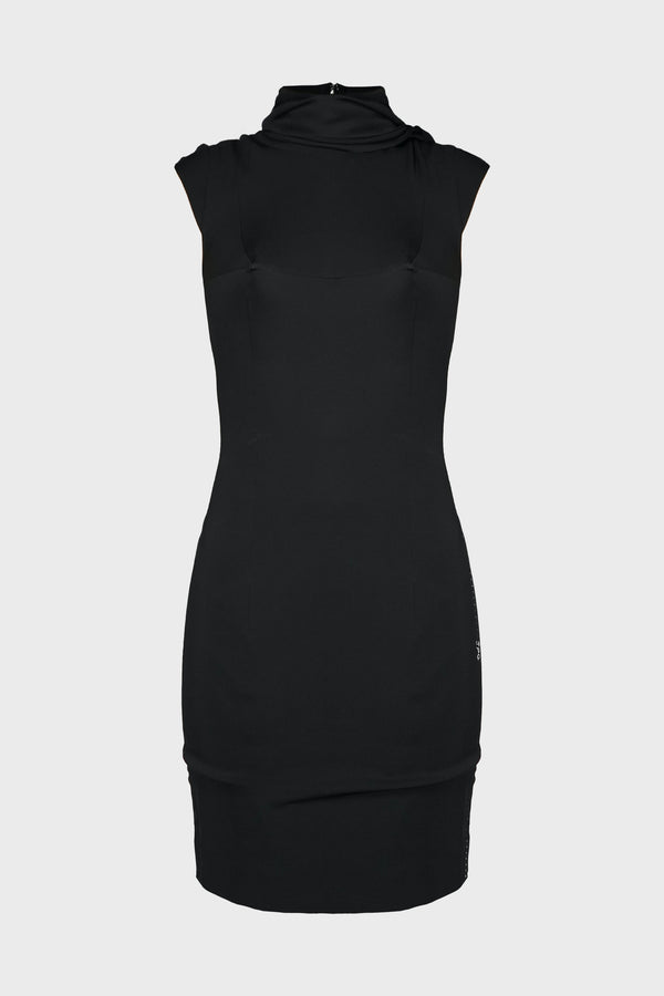 SHIRT JERSEY DRESS WITH CUPS