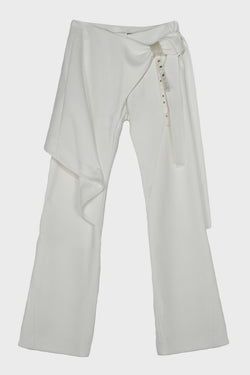 WRAP PANTS IVORY