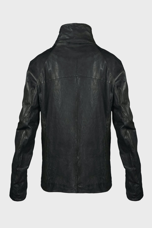 HIGH NECK BLOUSON BLACK