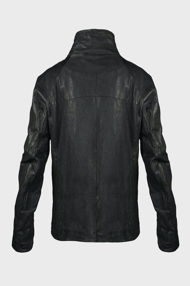 HIGH NECK BLOUSON BLACK