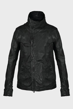 HIGH NECK BLOUSON BLACK