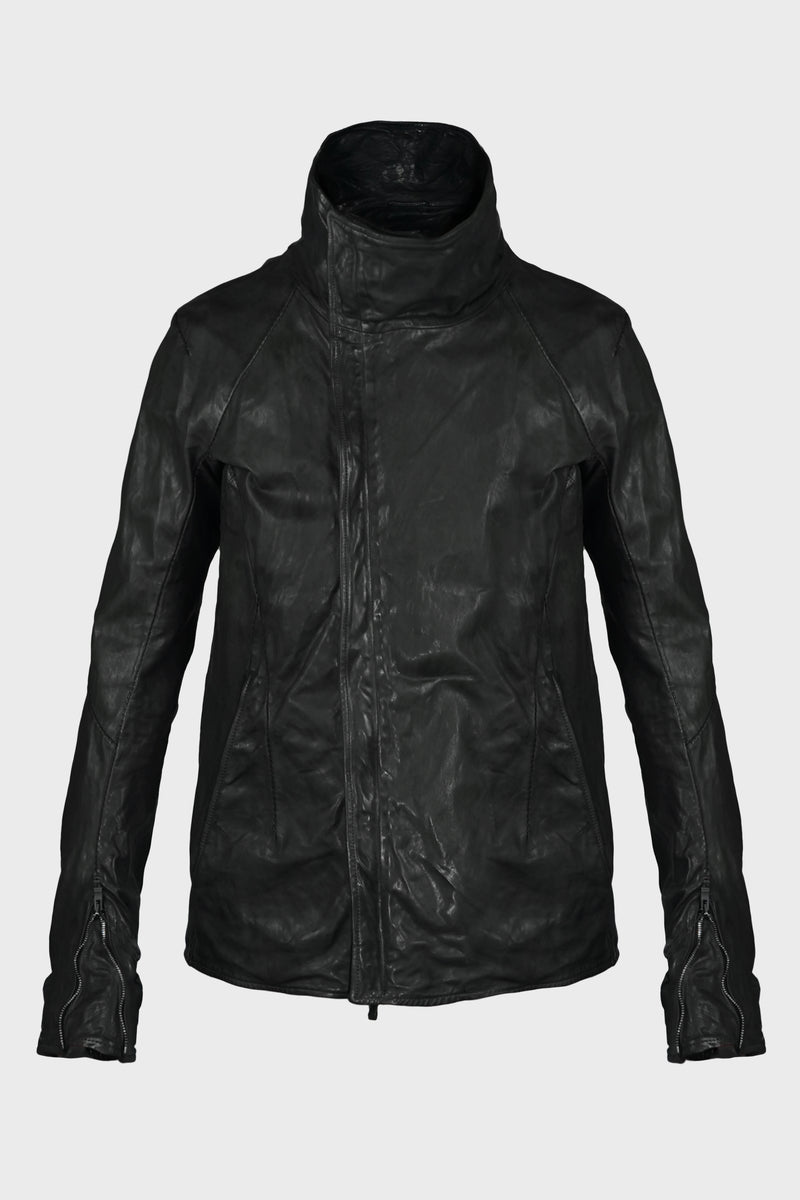 HIGH NECK BLOUSON BLACK