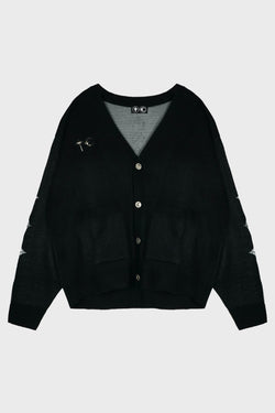 TC BONE KNIT CARDIGAN