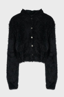 CHIMERA FUR HOODED ZIP-UP