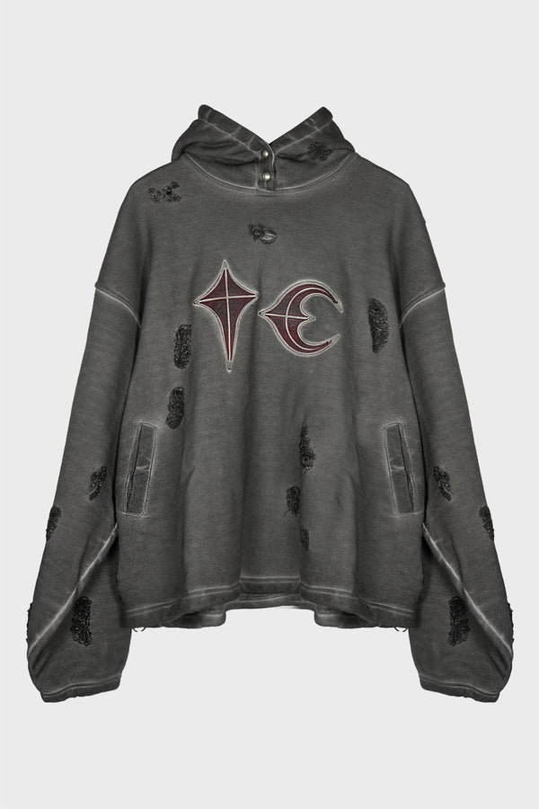 ROCK HOODIE GREY