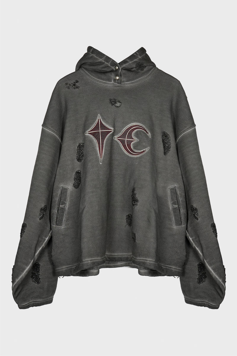 ROCK HOODIE GREY