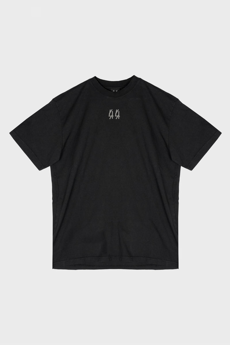 TEE FADED BLACK + SORROW SMOKE GREY