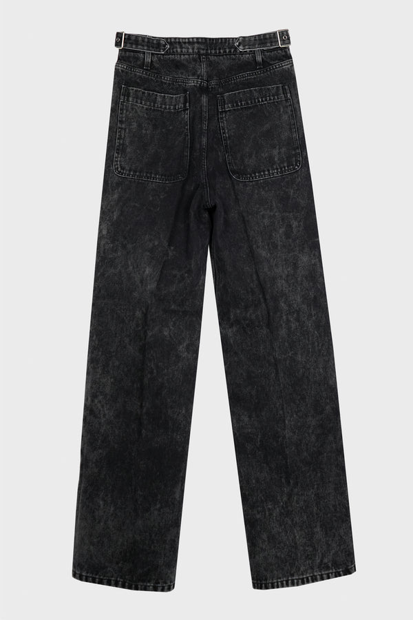 DENIM CHINO TROUSERS