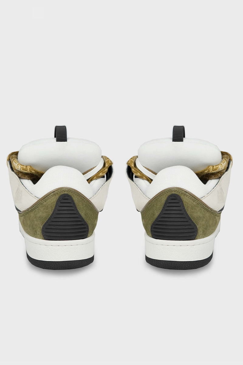 CURB SNEAKERS WHITE/KHAKI