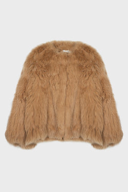 JACKET 50CM KNITTED FOX MADELEINE