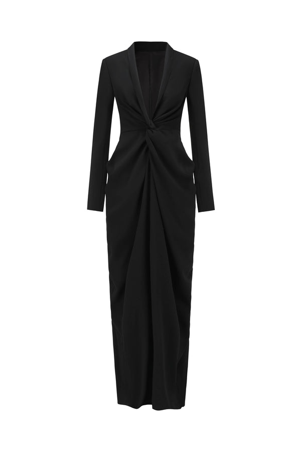 TAILORED BLAZER DRESS BLACK