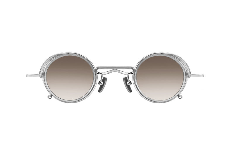 × ZIGGY CHEN POLISHED + TITANIUM CLIP SUNGLASSES