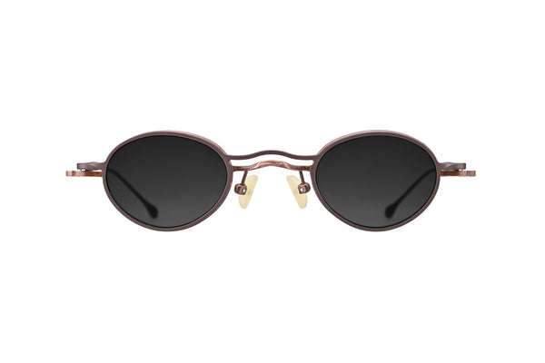 × ZIGGY CHEN VINTAGE BRONZE + BRONZE CLIP SUNGLASSES