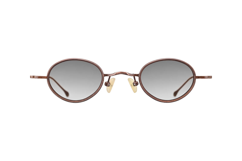 × ZIGGY CHEN VINTAGE BRONZE + BRONZE CLIP SUNGLASSES