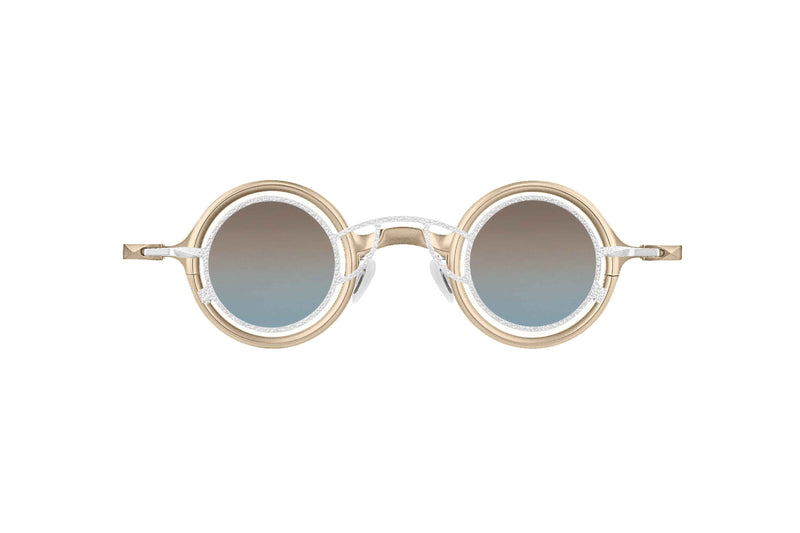 × ZIGGY CHEN PALE GOLD + SILVER CLIP SUNGLASSES