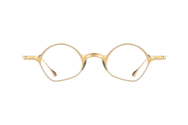 GOLD + PALE GOLD CLIP SUNGLASSES