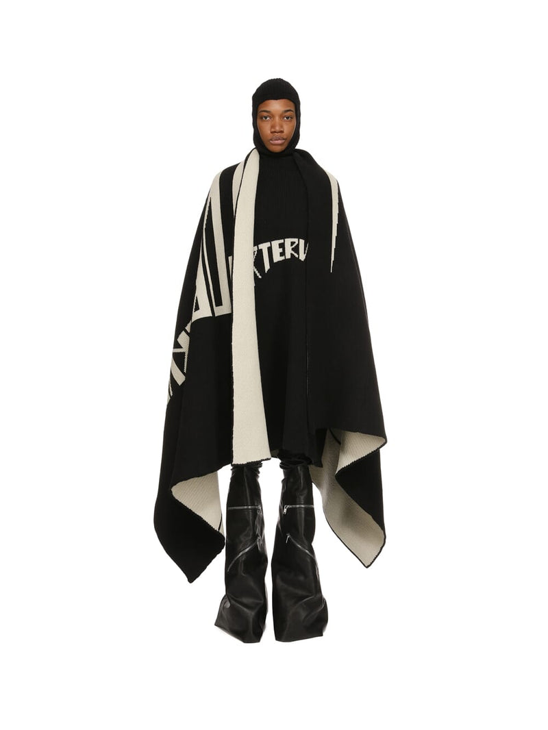 PORTERVILLE BLANKET BLACK/PEARL