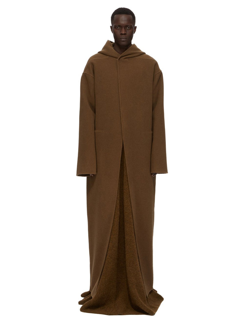 HOODED ROBE BEAN MENS