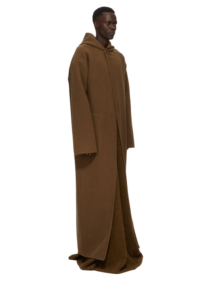 HOODED ROBE BEAN MENS