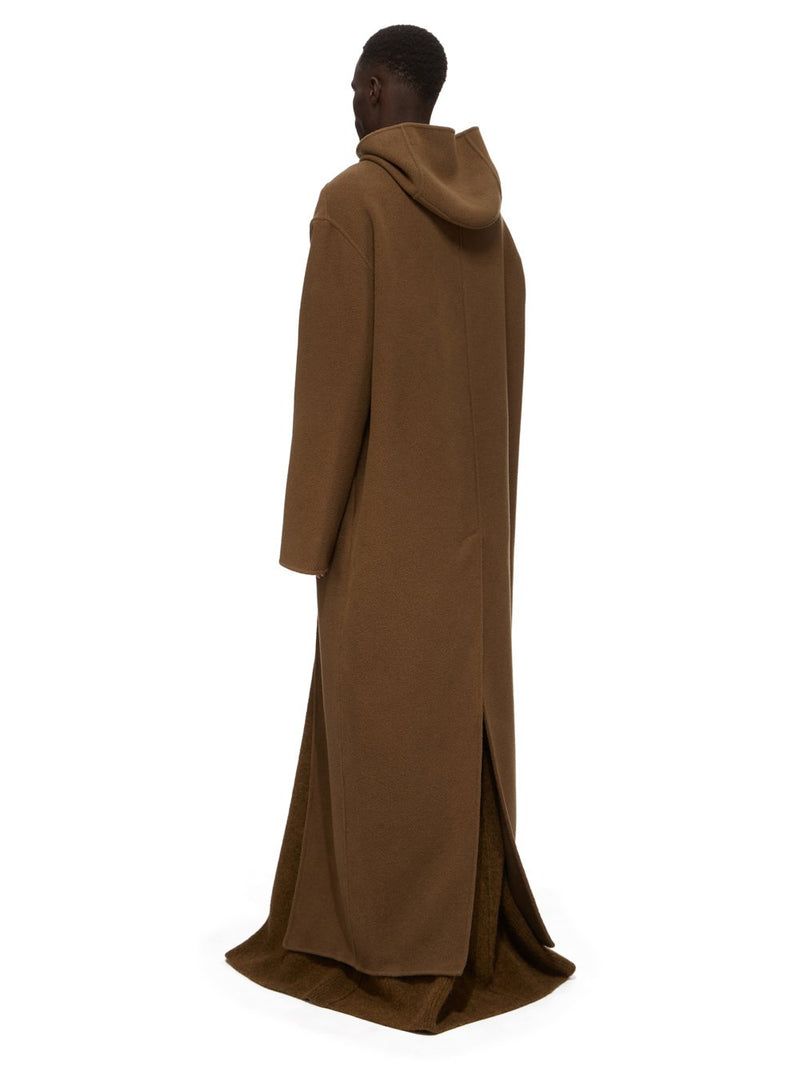 HOODED ROBE BEAN MENS