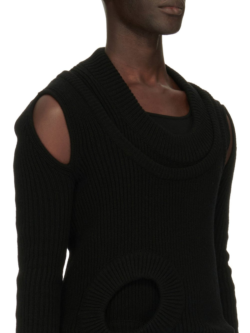 RICK OWENS - BANANA LS SWEATER – LABSTORE LONDON