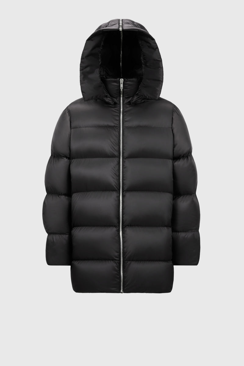 HOODED CYCLOPIC COAT BLACK