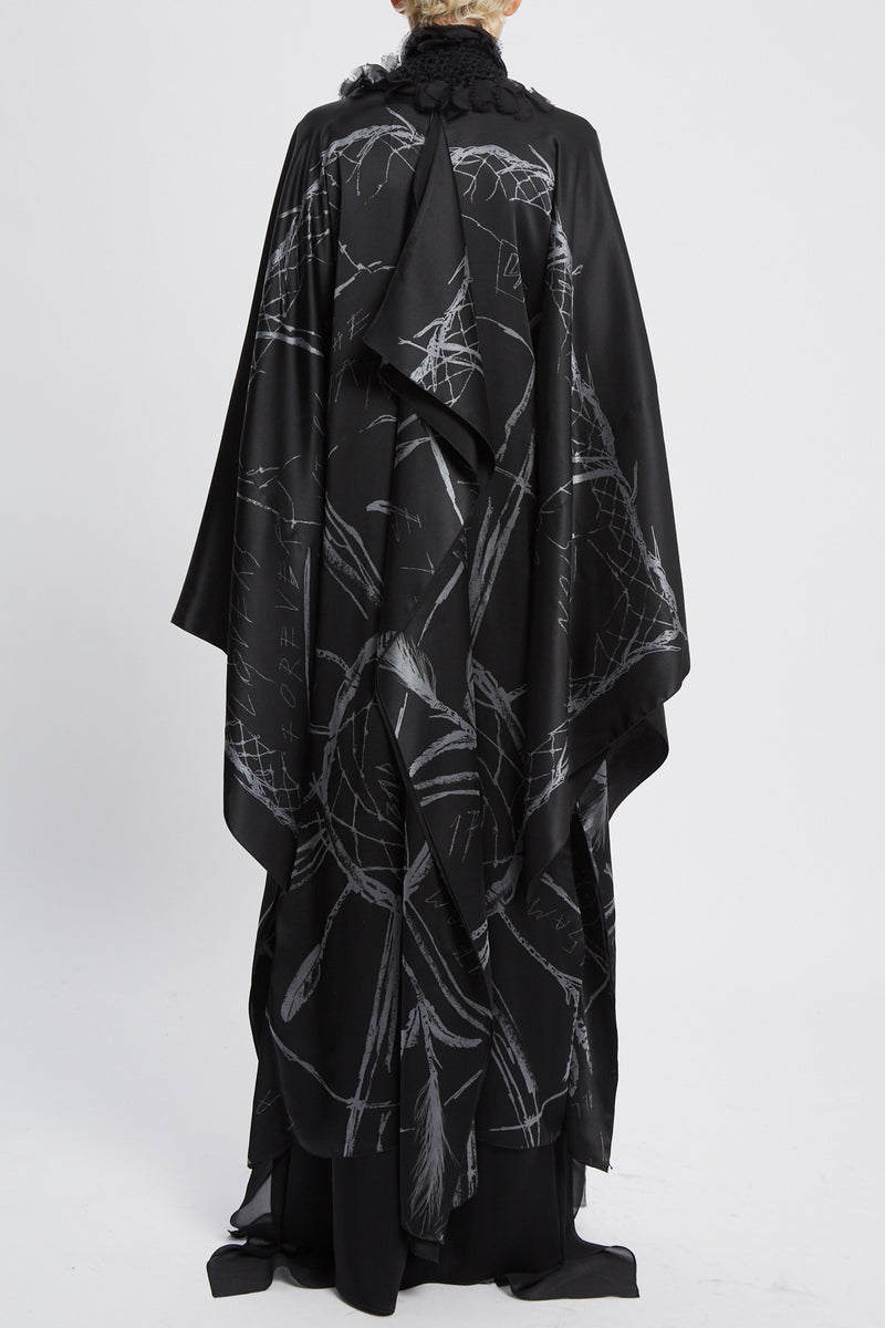 FORA MACRAME' EMBROIDERY ROBE