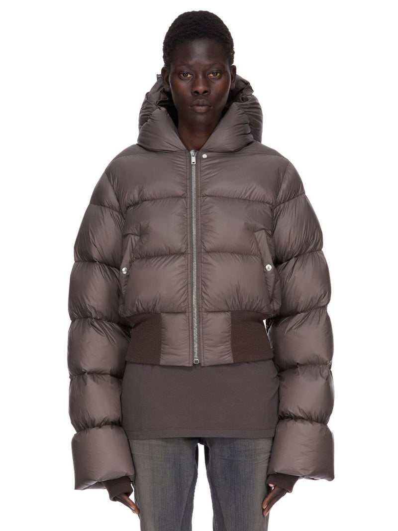 HOODED JKT DARK DUST