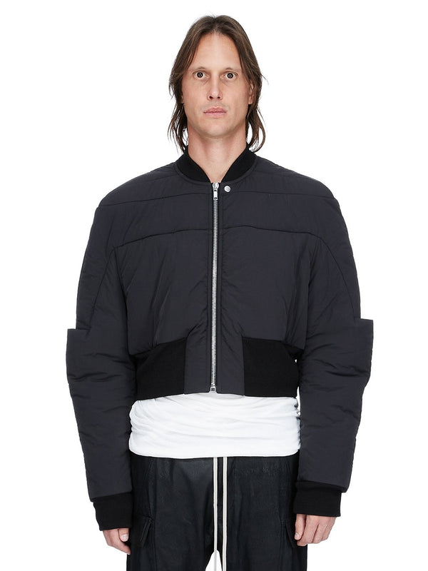 GIRDERED BOMBER BLACK