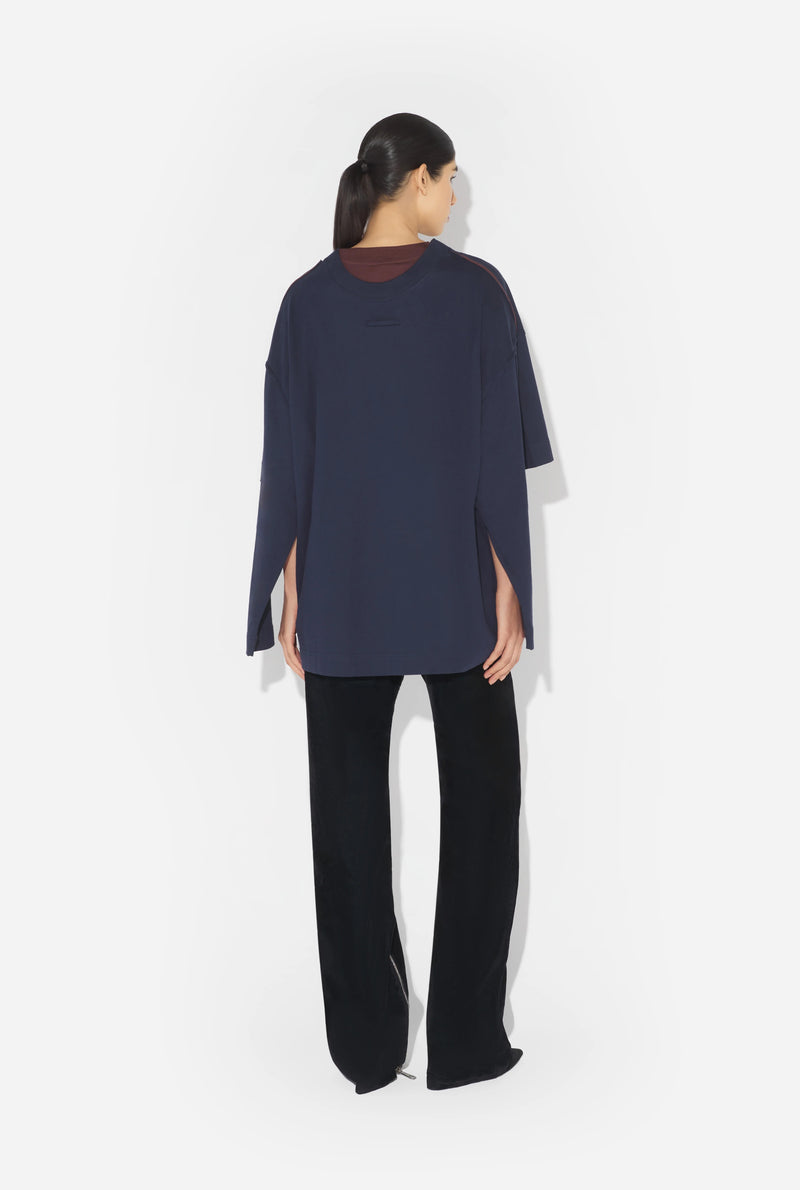TWO IN ONE OVERSIZED TEE-SHIRT
